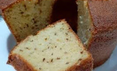 bolo de fuba com erva doce