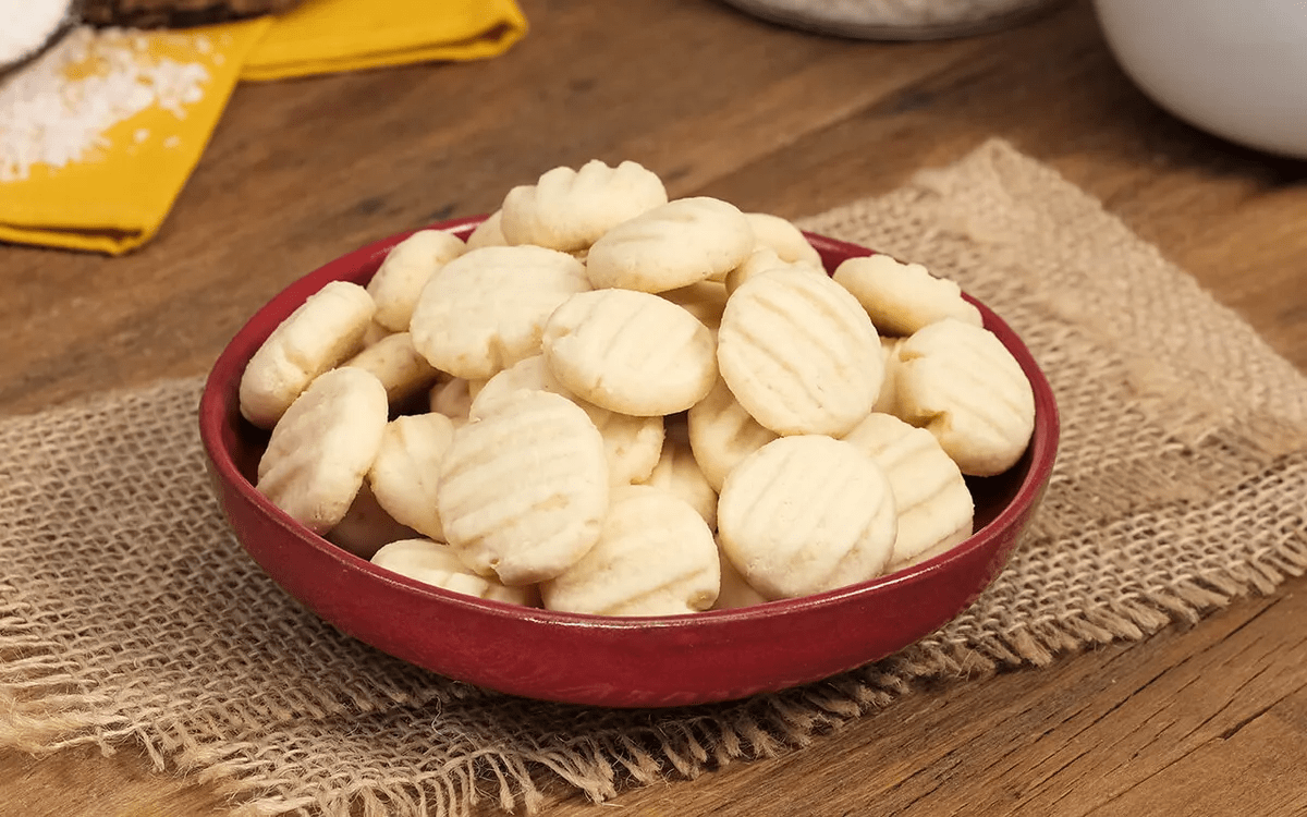 biscoito de maizena assado